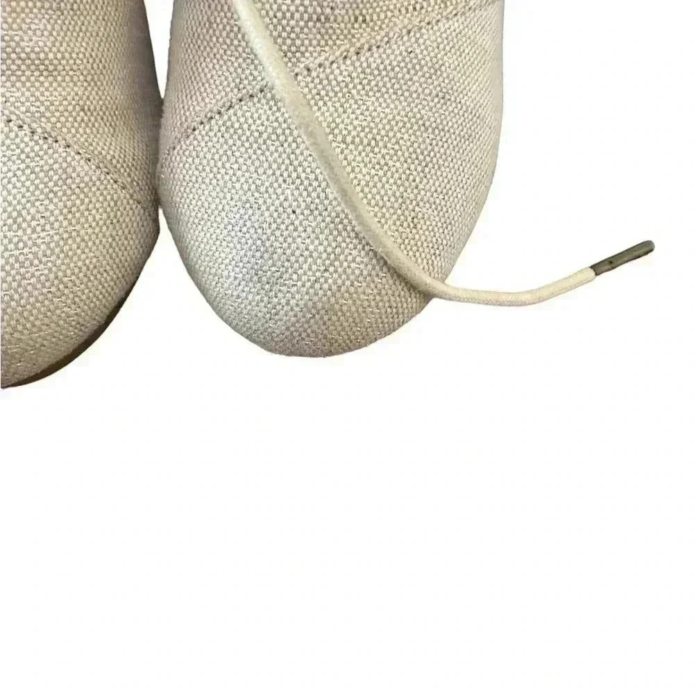 Toms burlap wedged booties - Picture 6 of 11